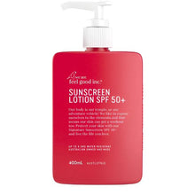 Load image into Gallery viewer, Feel Good Sunscreen Lotion SPF 50+