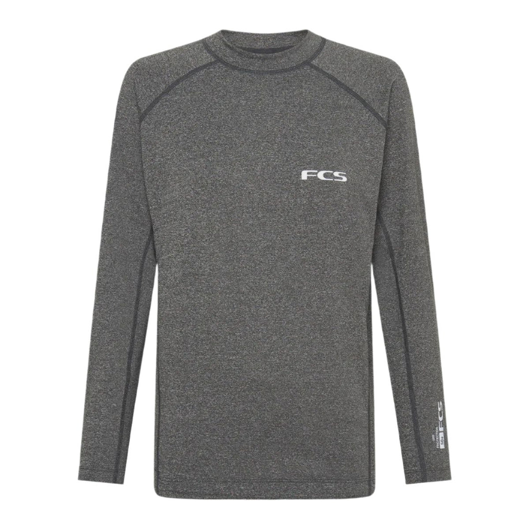 FCS Essential Long Sleeve Rash Vest - Lets Go Surfing