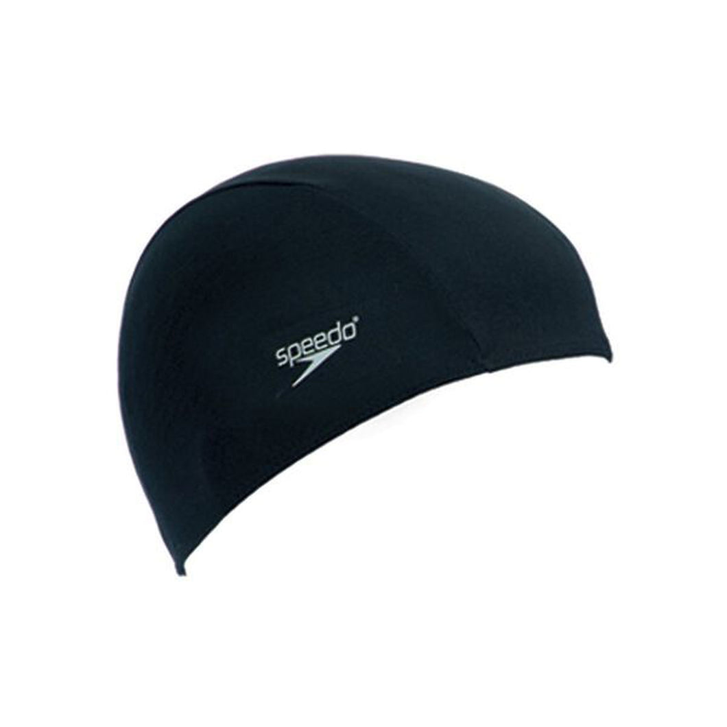 Speedo Plain Moulded Silicone Cap - Lets Go Surfing