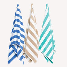 Load image into Gallery viewer, Striped Beach Towel - Lets Go Surfing
