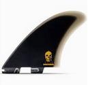 FCS II Christenson Upright PG Black Twin Fins