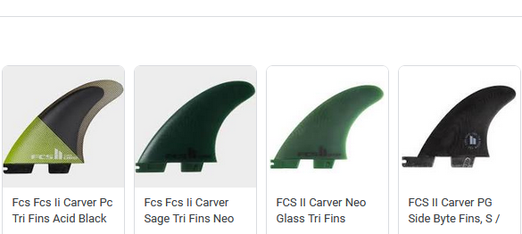 FCS II Carver Fins Tri