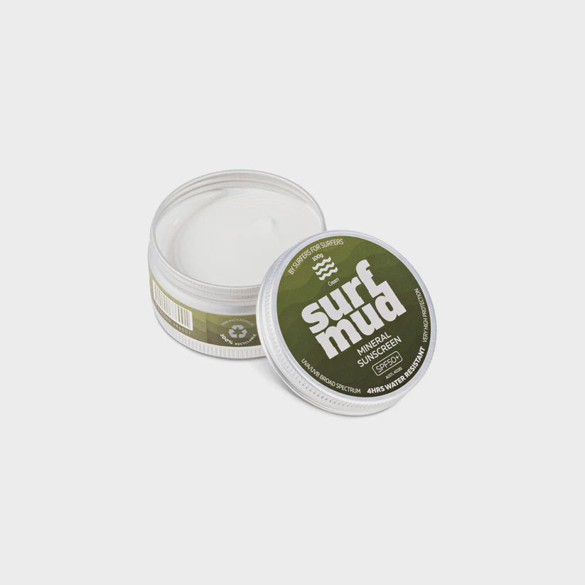 Surfmud Mineral Sunscreen SPF50+ 100g Tin