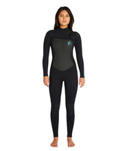 Load image into Gallery viewer, Womens O&#39;Neill Focus 3/2mm Steamer Chest Zip Sealed Wetsuit - Black
